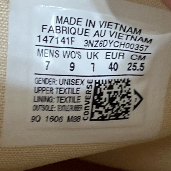 Converse All Star Chuck Taylor Women's Size 9 Shoes Pink White Low Top Sneakers - Picture 9 of 9